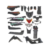 ΠΛΑΣΤΙΚΑ ΣΕΤ BAOTIAN CHEETAH 125 ΜΑΥΡΟ ΜΕ ΦΑΝΑΡΙΑ (21 ΤΕΜ) ΤΑΥΛΑΝΔΗΣ