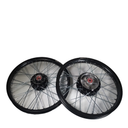 ΖΑΝΤΕΣ ΣΕΤ YAMAHA CRYPTON R 105 F1ZR ΑΛΟΥΜΙΝΙΟΥ ΜΑΥΡΟ ΖΕΥΓΟΣ HYPER-X