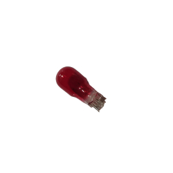 ΛΑΜΠΑ 12V 10W T13 ΑΚΑΛΥΚH KOKKINH