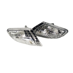 ΦΛΑΣ HONDA SUPRA ΕΜΠΡΟΣ ΣΕΤ ΔΙΑΦΑΝΟ ΛΕΥΚΟ