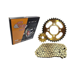 ΓΡΑΝΑΖΙΑ ΑΛΥΣΙΔΑ ΣΕΤ DAYTONA DY100 NOVA100 ΧΡΥΣΗ APEX ΕΝΥΣΧΥΜΕΝΗ ΑΛΥΣΙΔΑ  ROC