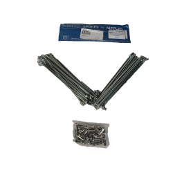 ΑΚΤΙΝΕΣ ΤΡΟΧΟΥ 153mm 10G ΣΕΤ UNION