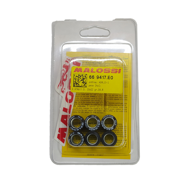 ΜΠΙΛΙΕΣ ΦΥΓΟΚΕΝΤΡΙΚΟΥ 15 Χ 12 4.8gr MALOSSI 669417 EO