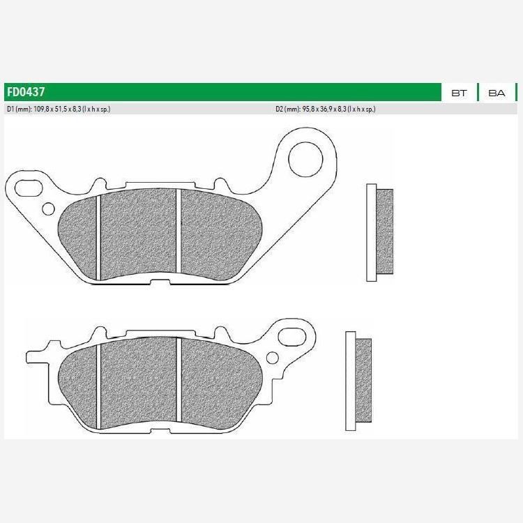 ΤΑΚΑΚΙΑ FA464 FD0437BT1 NEWFREN