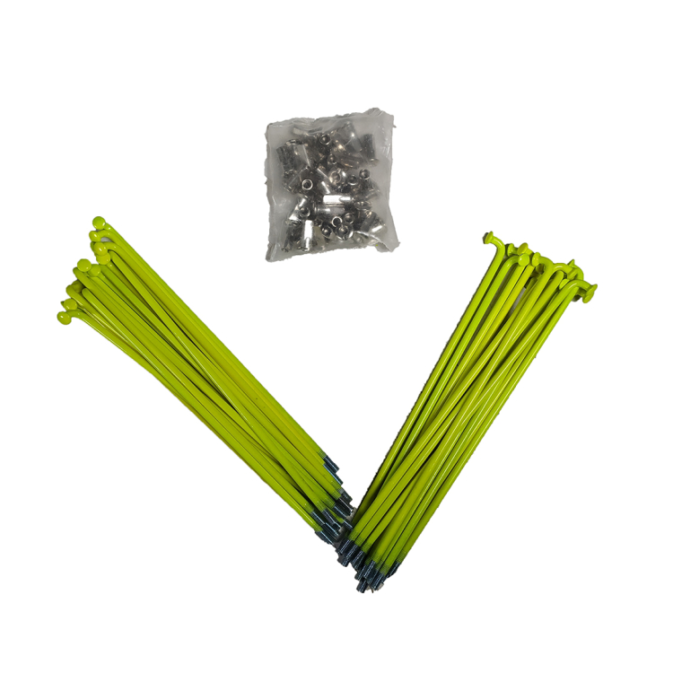 ΑΚΤΙΝΕΣ ΤΡΟΧΟΥ 160mm 10G ΚΙΤΡΙΝΕΣ ΣΕΤ
