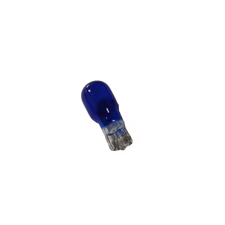 ΛΑΜΠΑ 12V 10W T13 ΑΚΑΛΥΚΗ ΜΠΛΕ ΣΚΟΥΡΟ