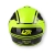ΚΡΑΝΟΣ LAZER LZR FLIP-UP MH6 LIGHT ΜΑΥΡΟ ΚΙΤΡΙΝΟ